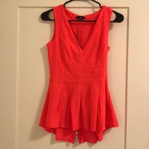 Super bright pink top